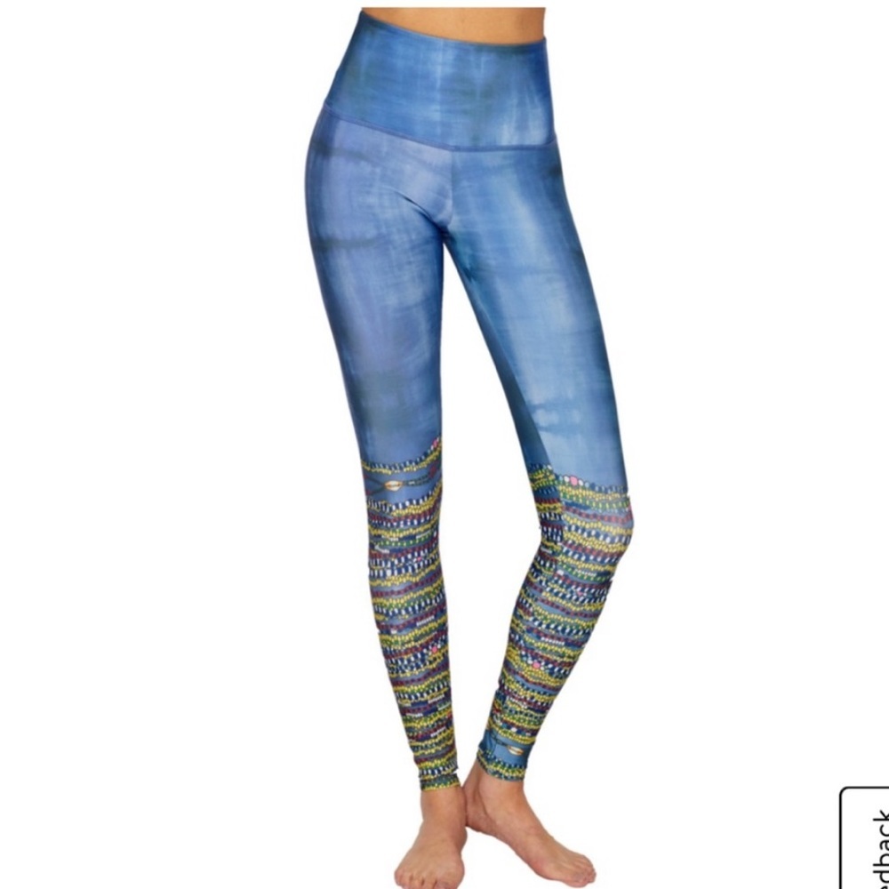 Onzie Flow High Rise Geo Print Leggings